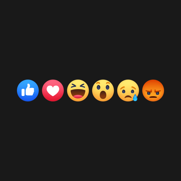 Facebook Reactions by dankleberry