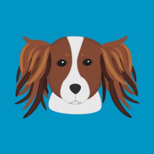 Kooikerhondje Cartoon Face T-Shirt