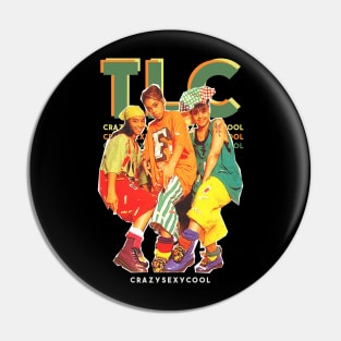 TLC Girls Retro Pin