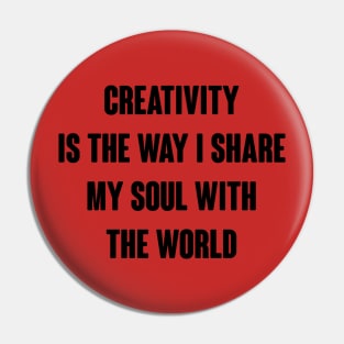 CREATIVITY Pin