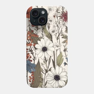 Wildflowers - Botanical Bliss 04 Phone Case