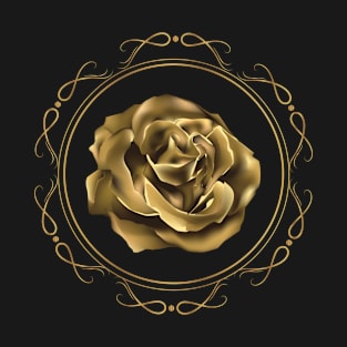 Rose Gold Romantic Vintage T-Shirt