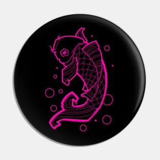 pink koi fish Pin
