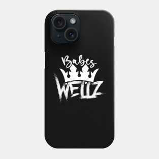 BabeWellz Black T-shirt Phone Case