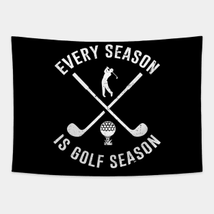 Every Season Is Golf Season Tapestry