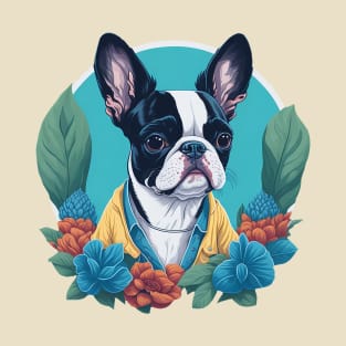 Classic Elegance: The Boston Terrier T-Shirt