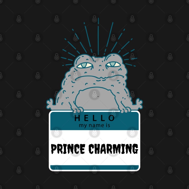 Hello My Name is Prince Charming Frog by jackofdreams22