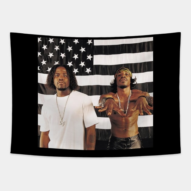 Vintage Stankonia Distressed Tapestry by What The Omen