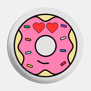 The Pink Valentine Donut Pin