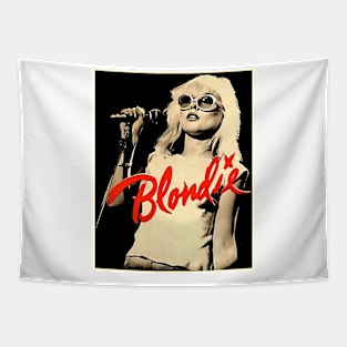 Vintage Blondie Music 80s 90s Style Tapestry