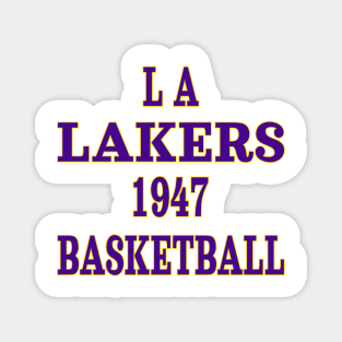 Los Angeles Lakers Classic Magnet