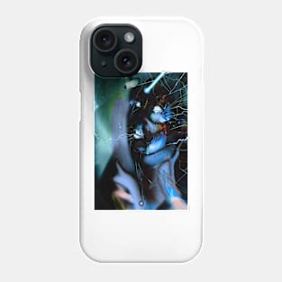 Regards 3 Digital Robot illustration. Phone Case