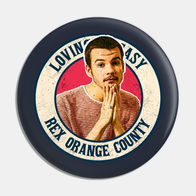 Rex Orange County - Tour Edition Design Pin by rido public