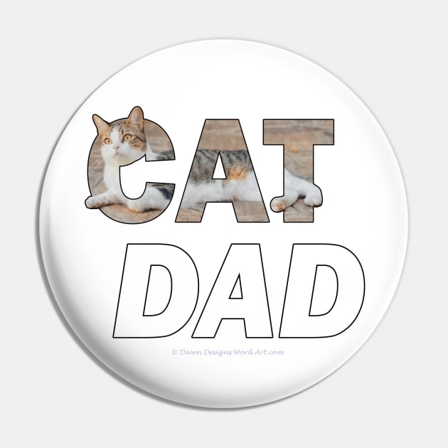 CAT DAD _ tabby cat oil painting word art Pin by DawnDesignsWordArt