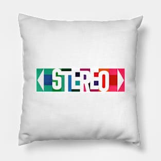 Retro Stereo Graphic - 1960s Pillow