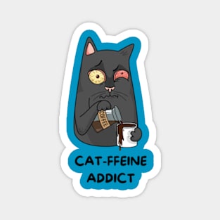 caffeine addict Magnet