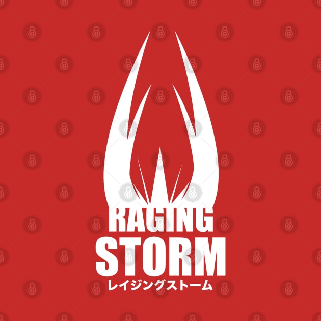 Retro Japanese Game "Raging Storm" by CandyApparel