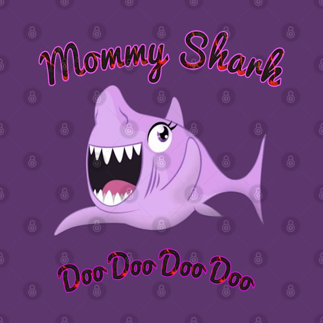 Mommy shark halloween day by StoreMoustafa