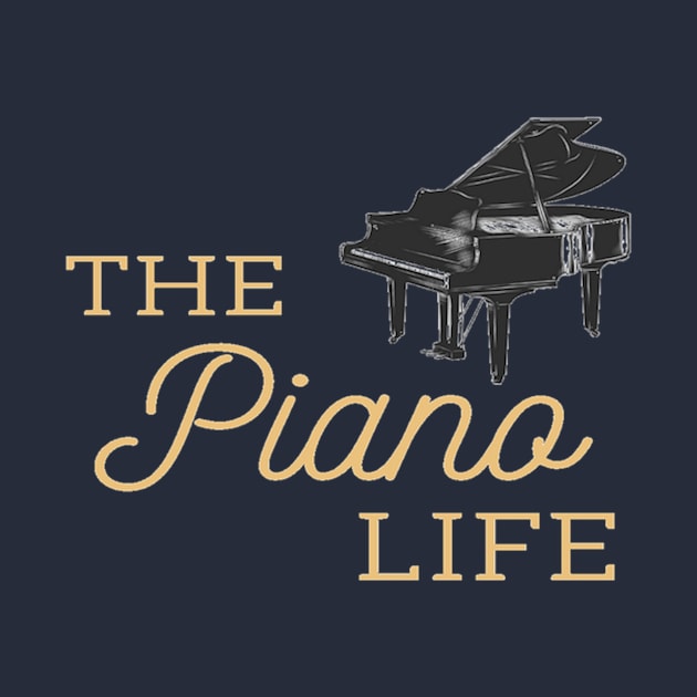 The Piano Life Grand Piano Pianist by Musician Gifts