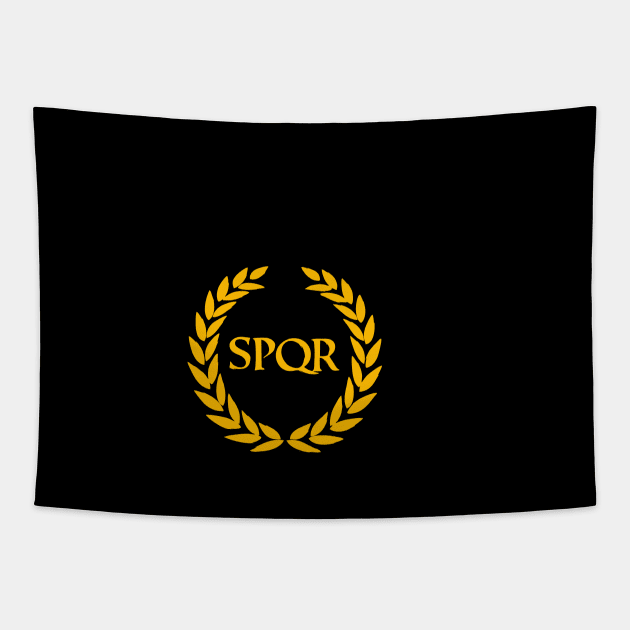 Camp Jupiter - SPQR Tapestry by souvenirmala