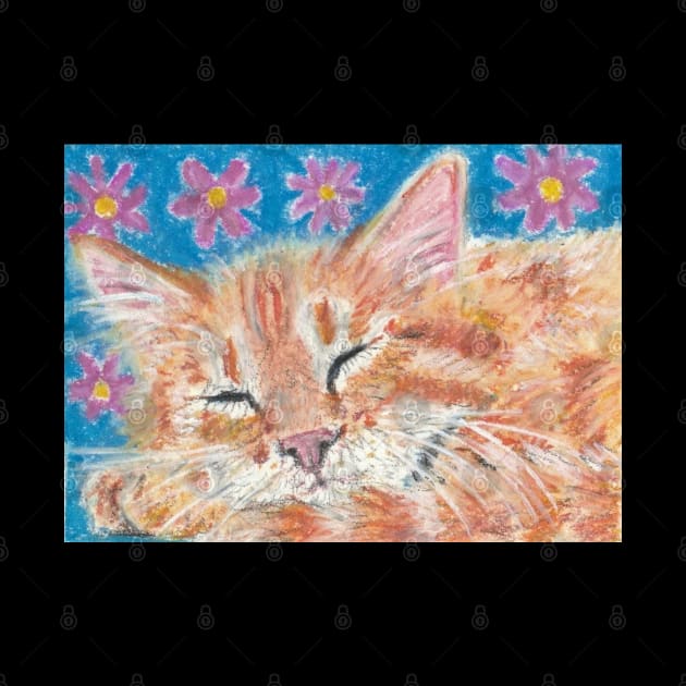 orange Tabby cat by SamsArtworks