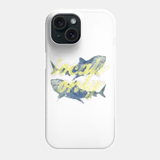 Locals only watercolor Phone Case