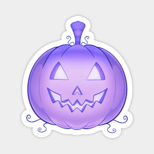 Lavender Pumpkin Magnet