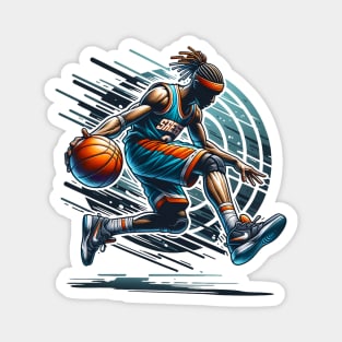 Basketball Player Magnet