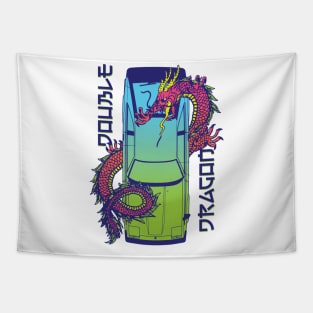 Toyota Supra Double Dragon Tapestry