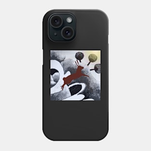 Rabbit run Phone Case