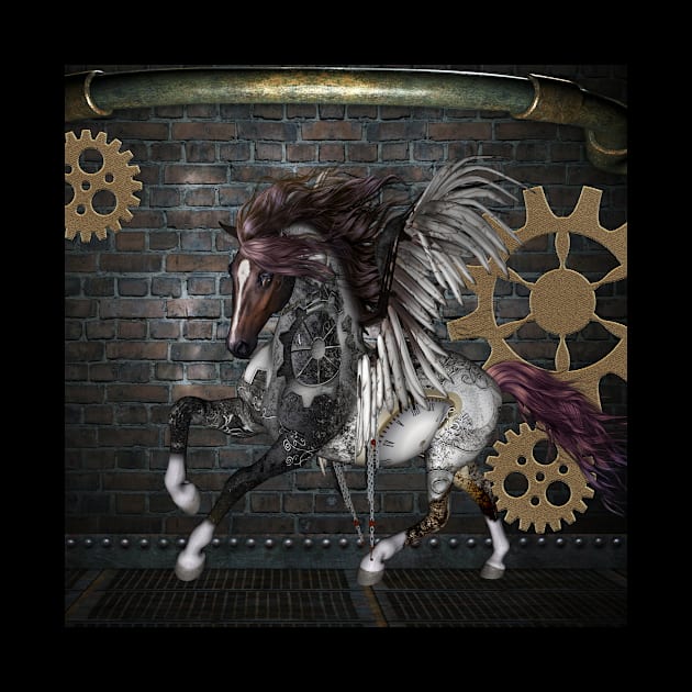 Awesome steampunk horse by Nicky2342