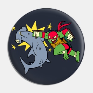 Shark Attack! Pin