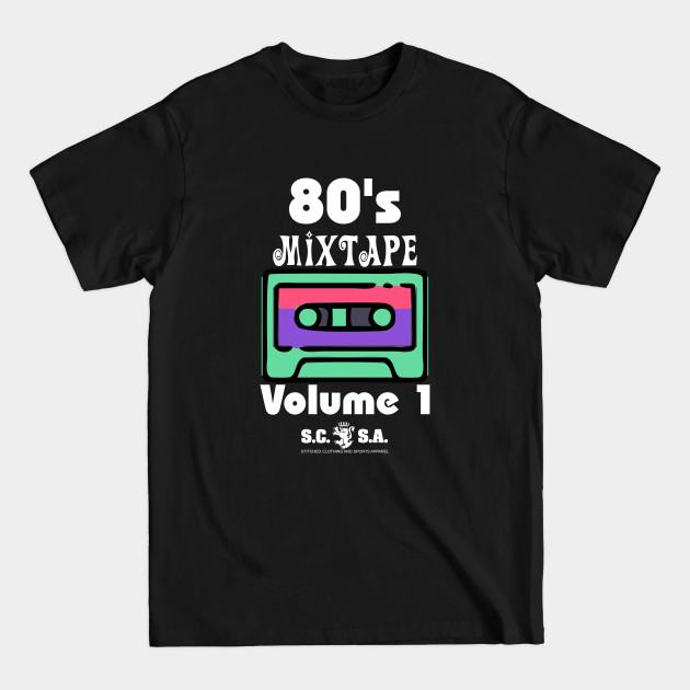 Discover 80's Mixtape Volume 1 - 80s - T-Shirt