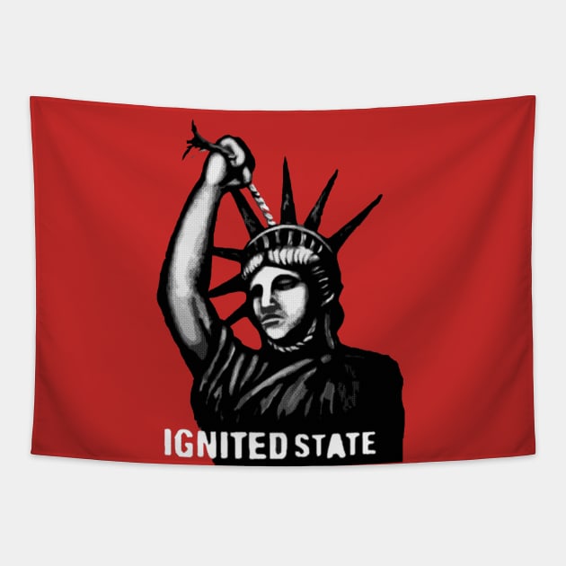 Liberty or Death Tapestry by IGNITEDSTATE