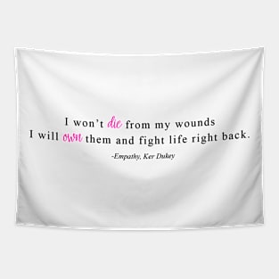 Empathy. Ker Dukey. Pink Tapestry