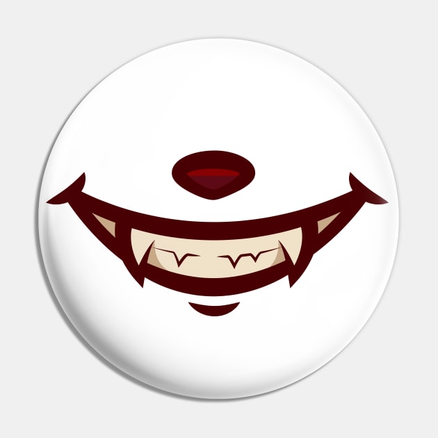 Smiley face Pin by BeataObscura