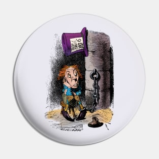 The Mad Hatter in Prison Pin