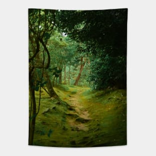 Japanese Greenery Tapestry