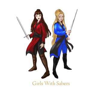 Girls With Sabers Avatars T-Shirt