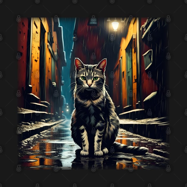 Street Cat by GarfunkelArt