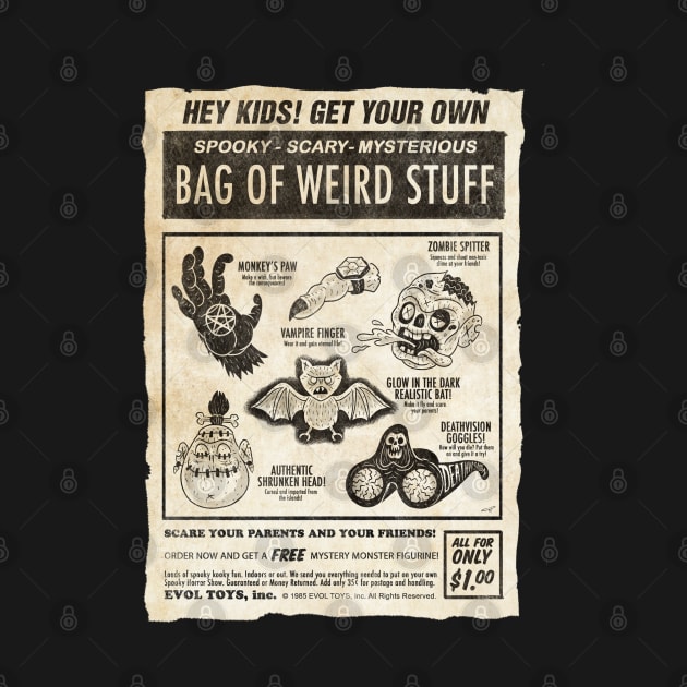 Bag of Weird Stuff by chrisraimoart