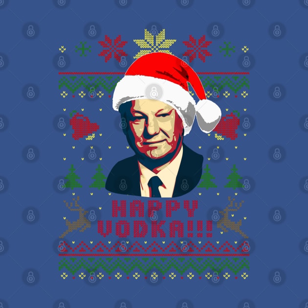 Boris Yeltsin Happy Vodka by Nerd_art