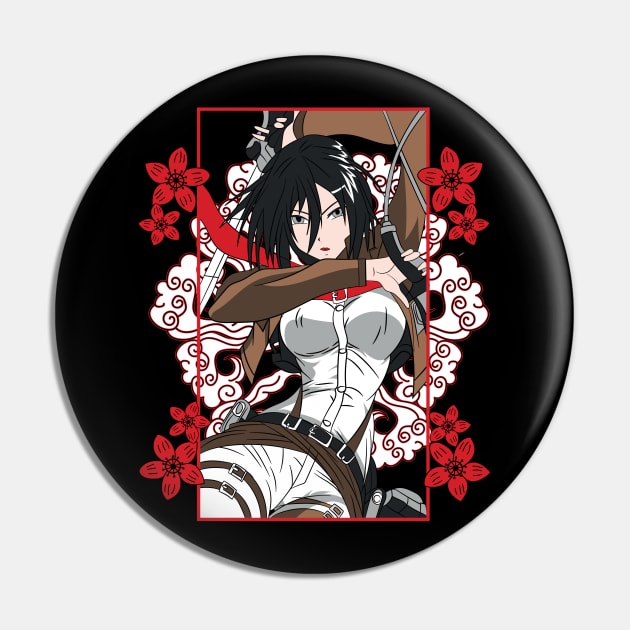 Mikasa Anime Fanart Pin by Planet of Tees