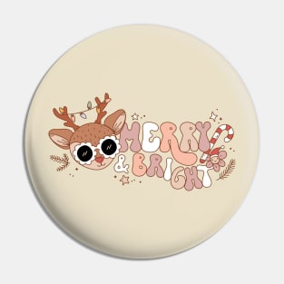 Rudolph Merry & Bright Pin