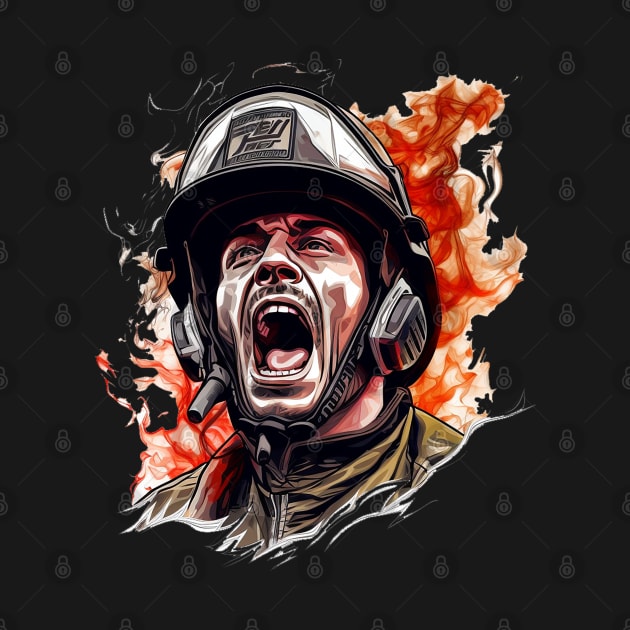 Firefighter Pride Apparel Collection by Printashopus