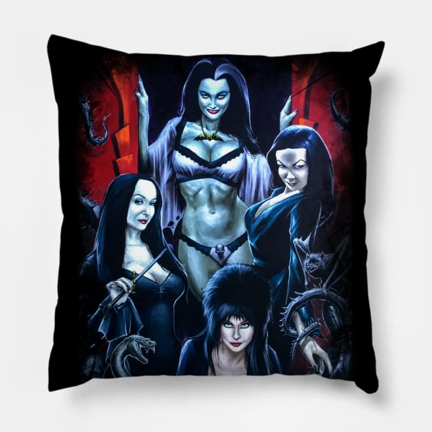 Harem of Horror Pillow by chudd