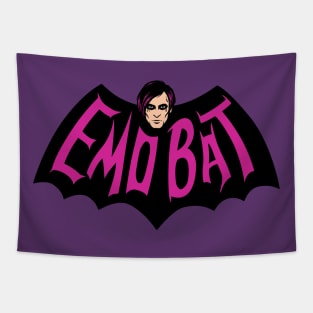 Flying Emo Bat Tapestry