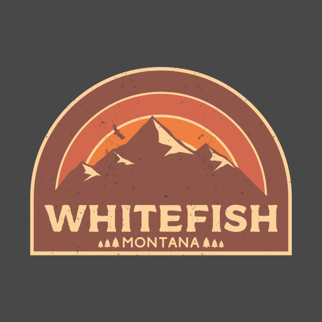 Whitefish Montana Mountain Design by dk08