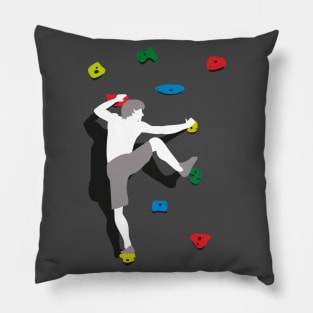 Climbing wall Pillow