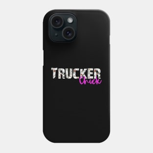 Trucker chick Phone Case